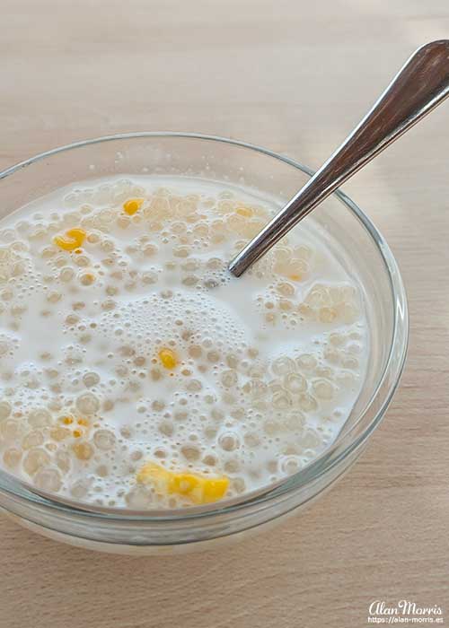 Tapioca pudding.