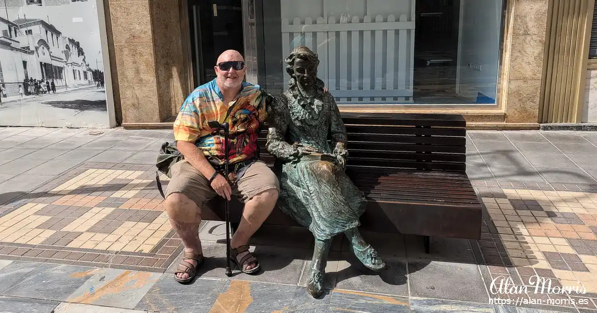 Alan Morris in Cartagena, Murcia, Spain.