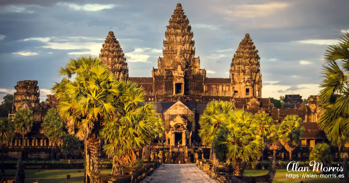 Angkor Wat in Cambodia.