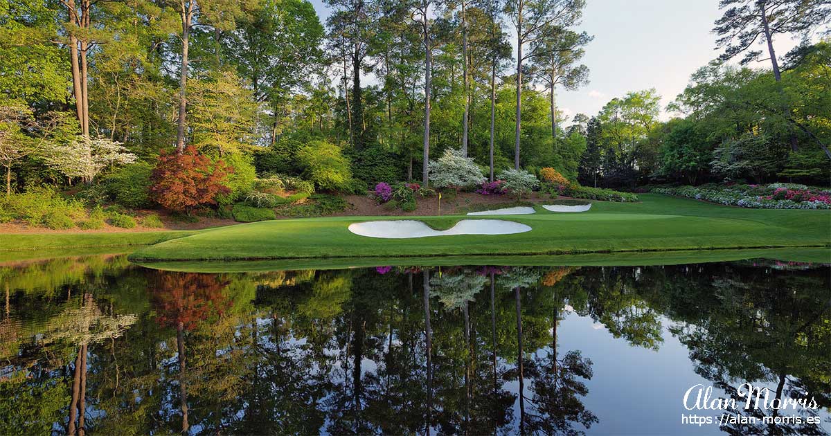 The 12th hole at Augusta, The Bell.