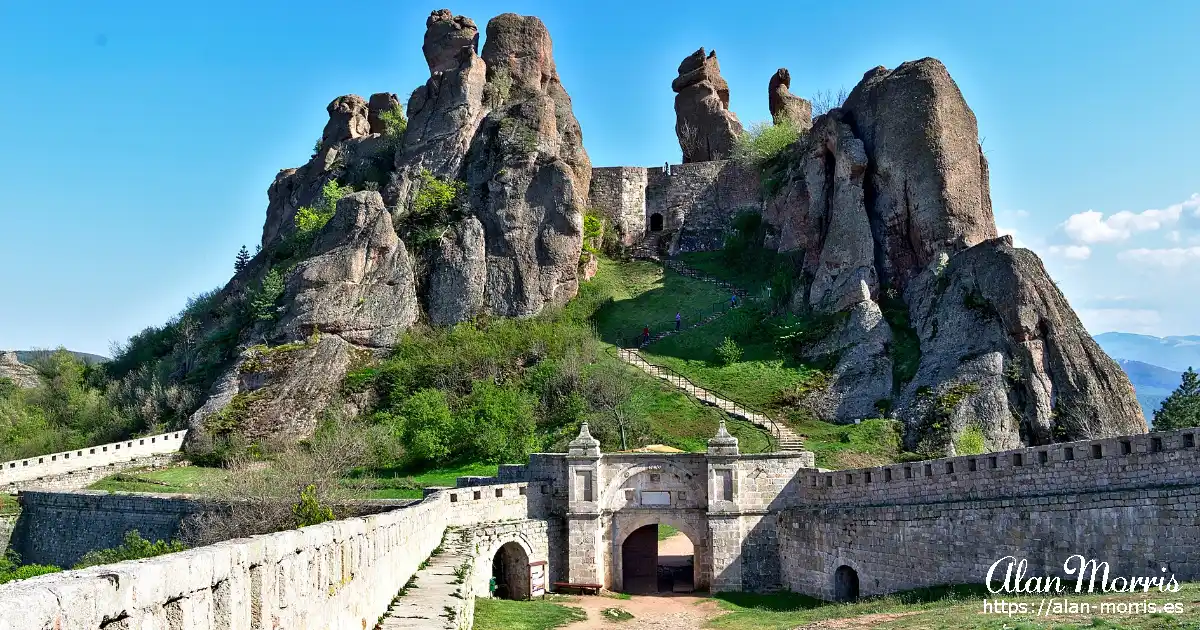 Kaleto Fortress at Belogradchik in Bulgaria.