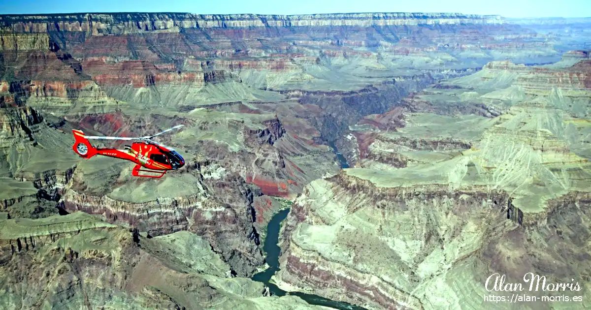 Fly over the Grand Canyon.