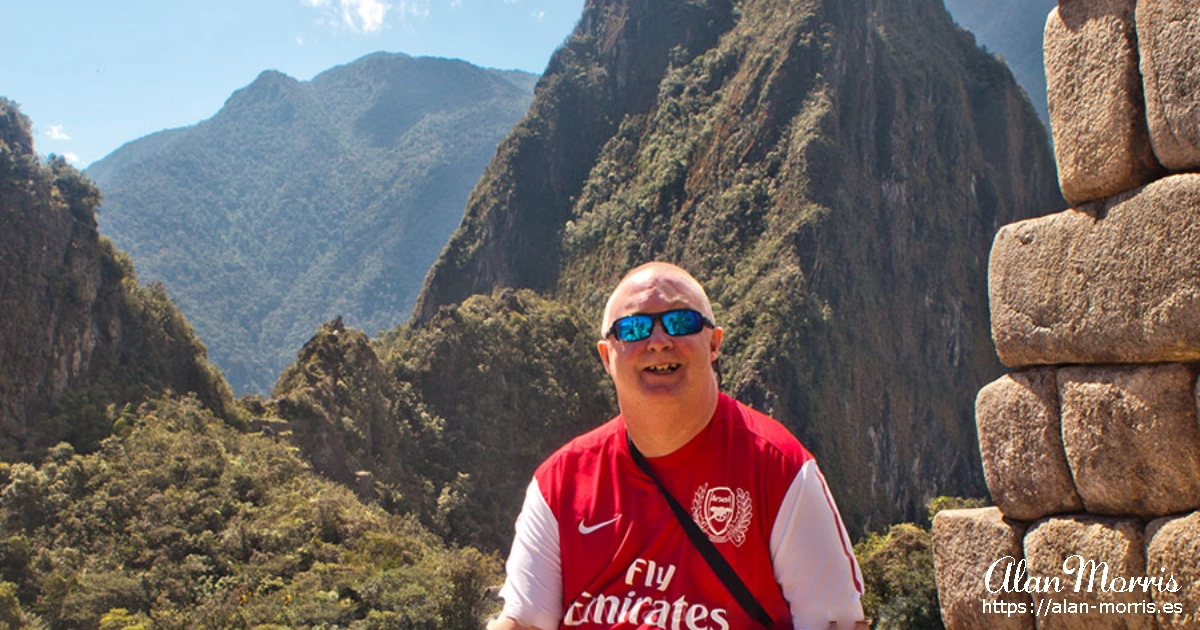 Alan Morris at Machu Picchu.