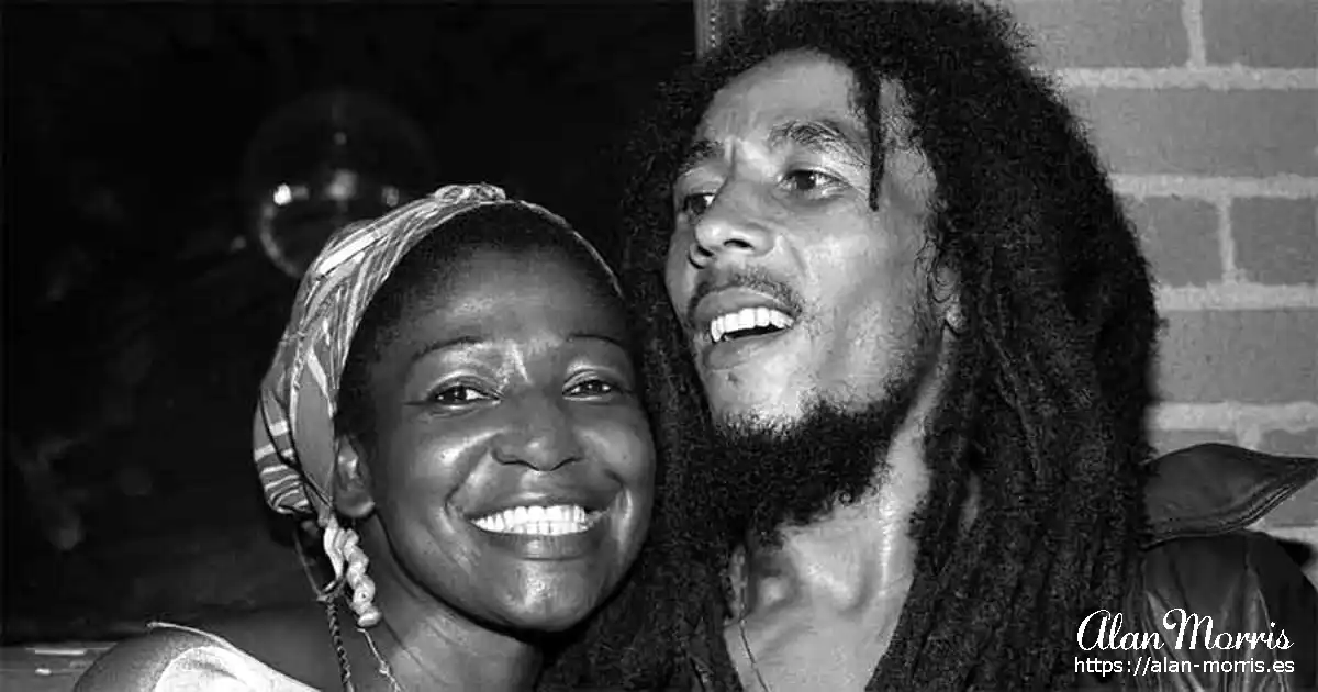 Rita and Bob Marley.