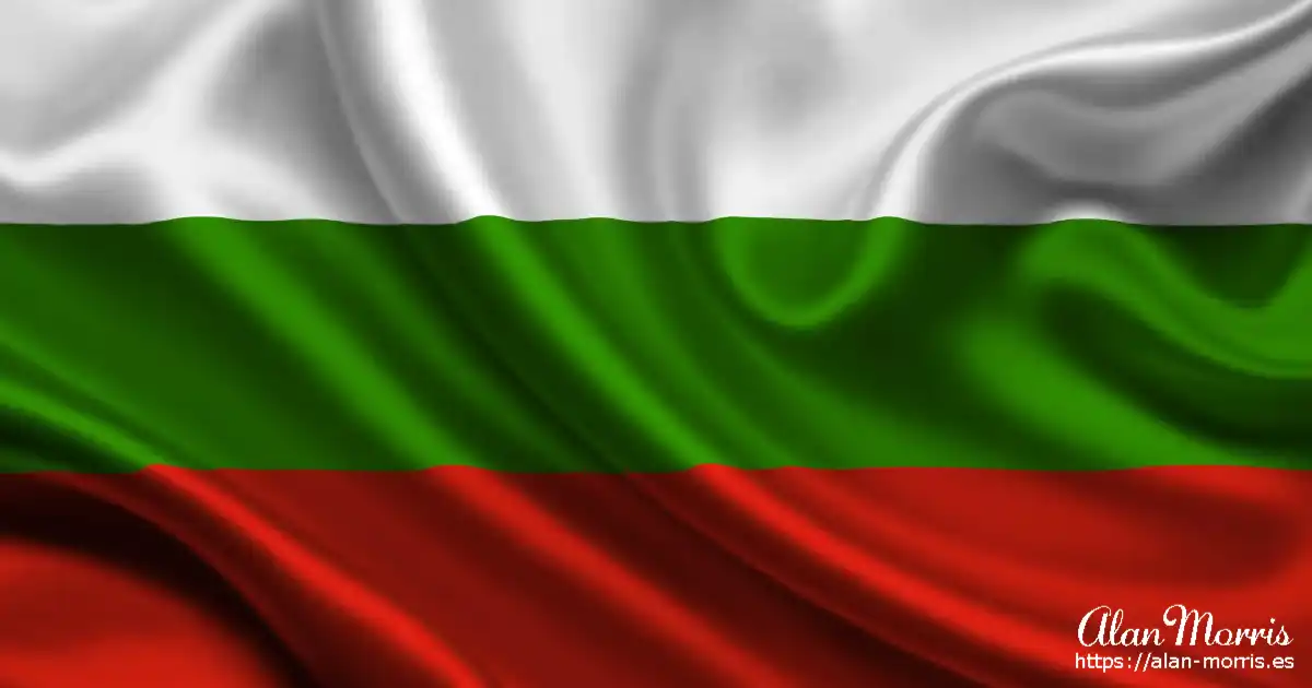 Bulgaria flag.