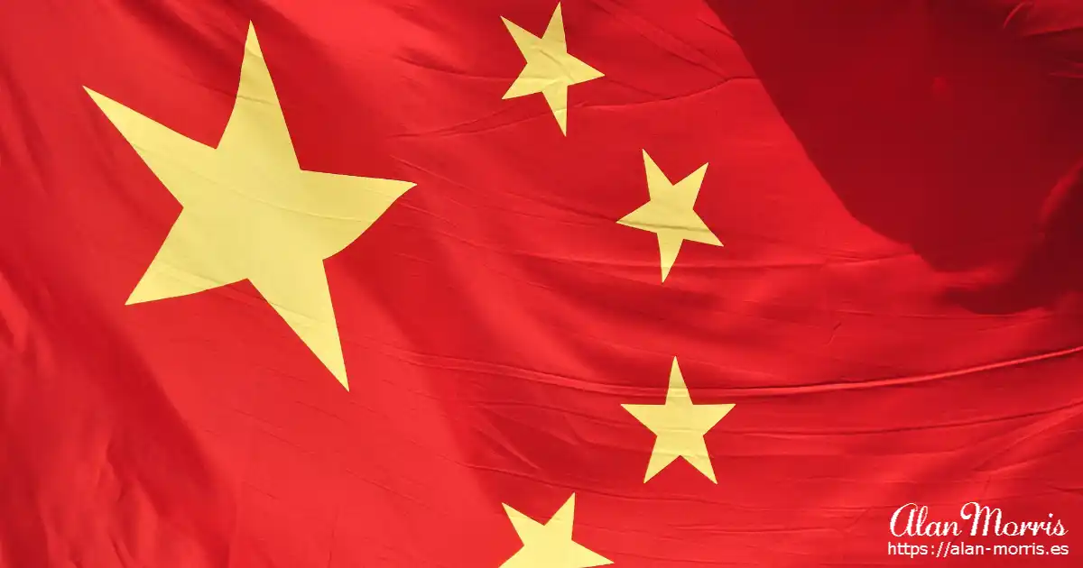 China flag.
