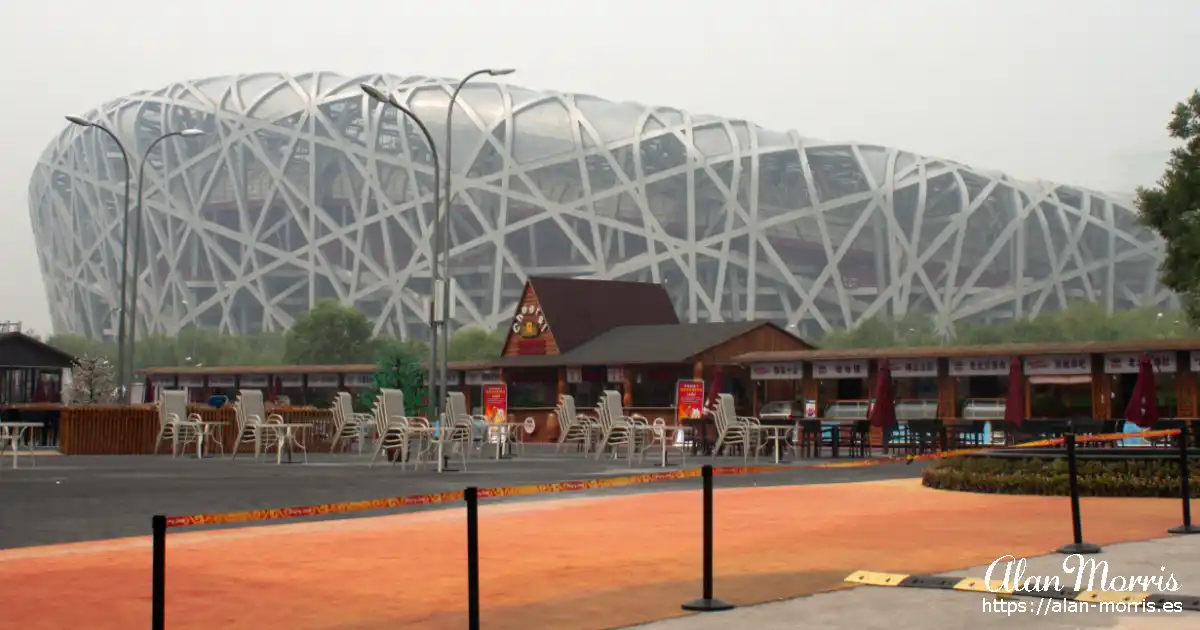 National Stadium in Beijing.