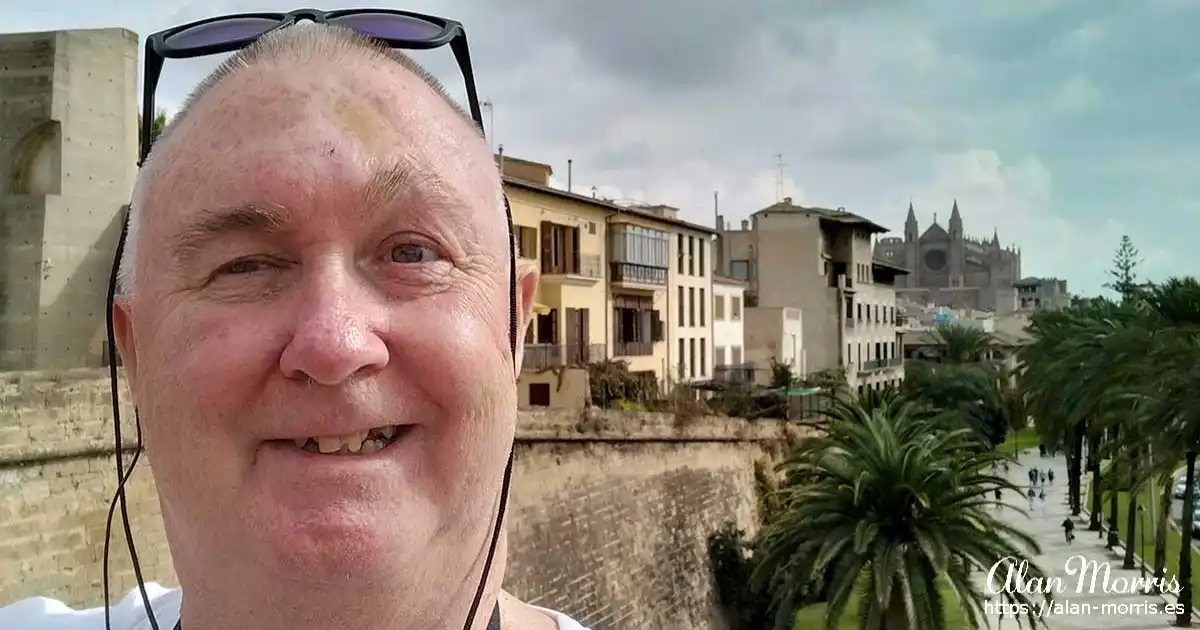 Alan Morris in Palma, Mallorca, Spain.