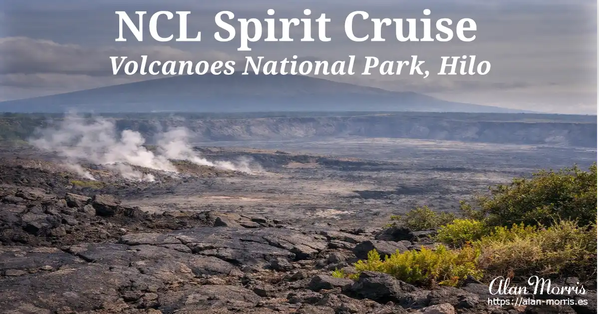 Steam rising from volcanic rock at Volcanoes National Park in Hilo.