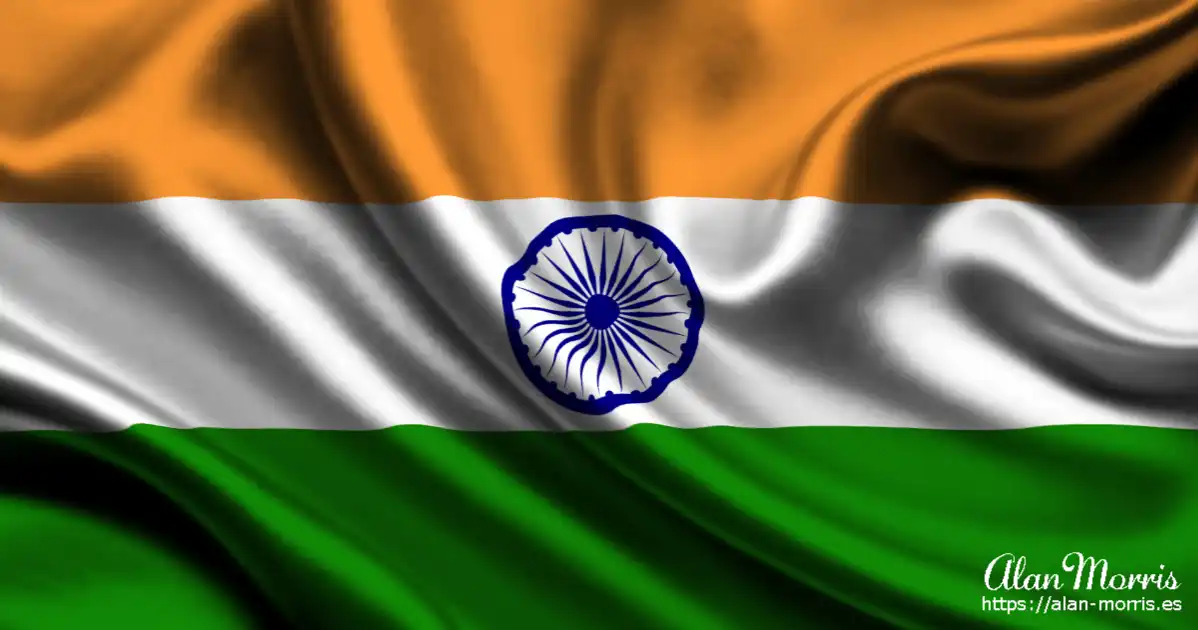 Flag of India.