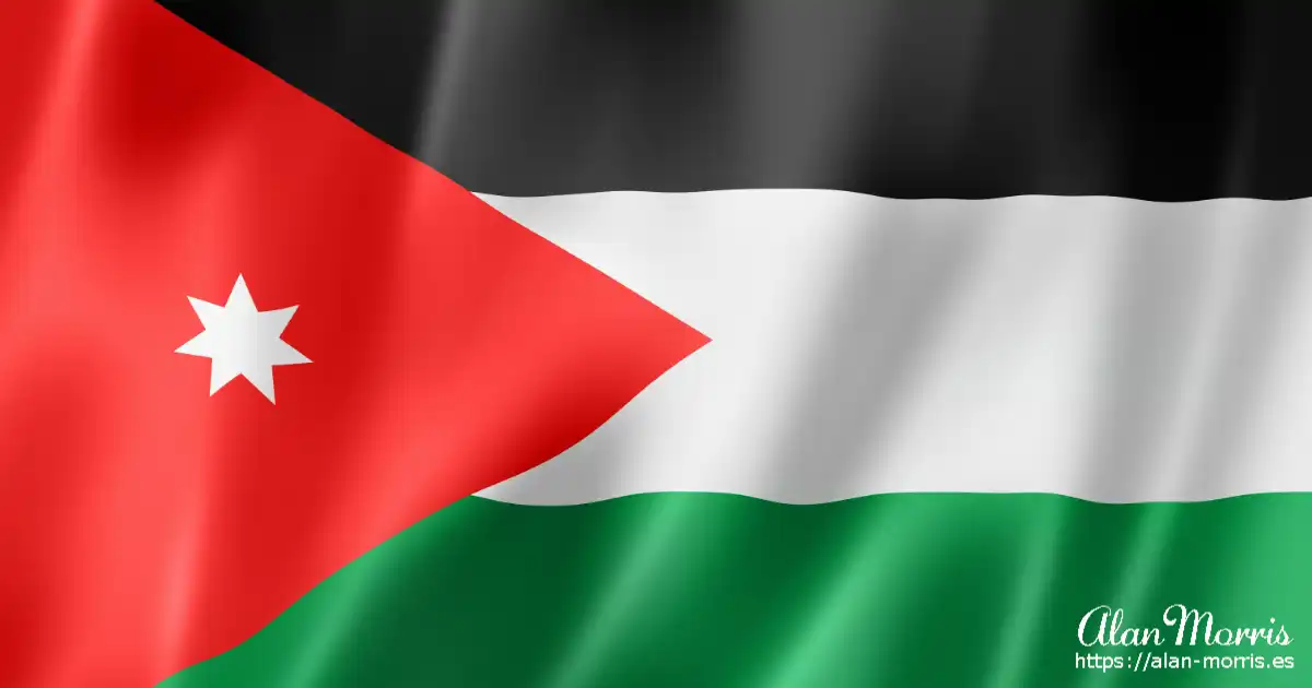 Jordan flag.