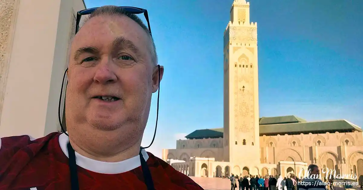 Alan Morris, King Hussein II Mosque, Casablanca.