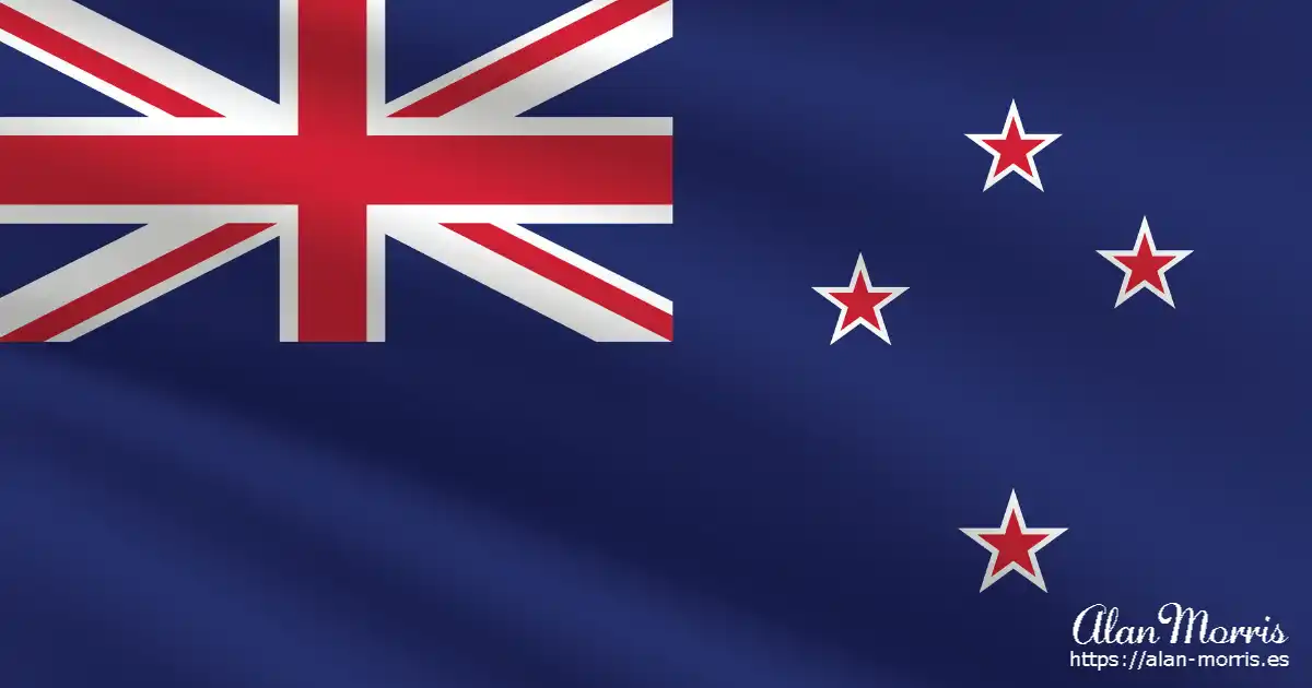 New Zealand flag.