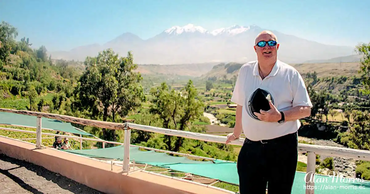 Alan Morris in Arequipa.