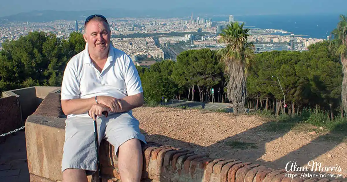 Alan Morris at Montjuic Castle.