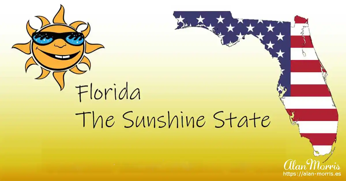 Florida the sunshine state.