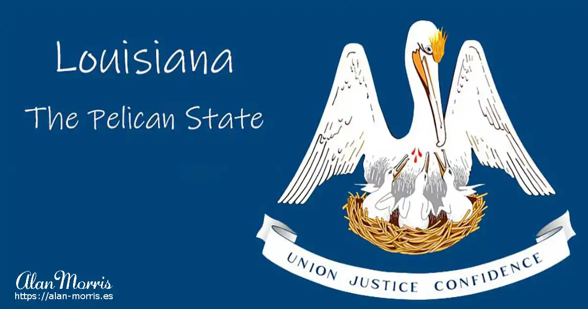 Louisiana the Pelican State.