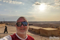 Alan Morris in the Agafay desert near Marrakech, Morocco.