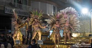 Float at the Aguilas Carnival