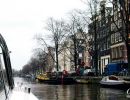 Canal in Amsterdam.