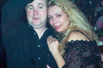 Alan Morris & a local lady in Amsterdam.