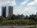 Beijing skyline.