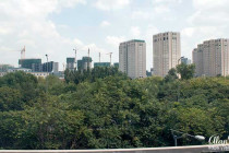 Beijing skyline.
