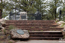 Gravesite, Lookout Mountain, William Frederick Cody is buried.