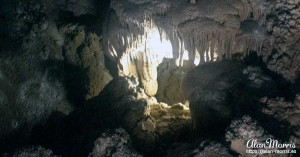 Stalactites and stalagmites in Carlsbad Caverns. Stalactites and stalagmites in Carlsbad Caverns.