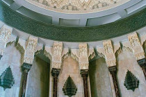 Inside the Hassan II Mosque in Casablanca.