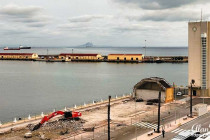 The docks at the port of Ceuta.