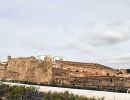 Walls of the fort in Ceuta.