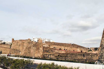 Walls of the fort in Ceuta.