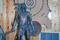 Bronze Statue of Crazy Horse.