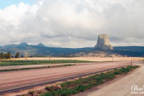 Devils Tower in Wyoming.