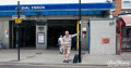 Alan Morris at Arsenal tube station.