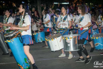 Marching band at the Murcia Spring Festival in 2023.