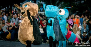 Performers in the Spring Festival parade in Murcia, 2023. Performers in the Spring Festival parade in Murcia, 2023.