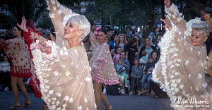 Performers in the Spring Festival parade in Murcia, 2023. Performers in the Spring Festival parade in Murcia, 2023.