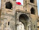 Porta Soprana in Genoa, Italy.