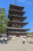 Hōryū-ji Buddhist temple.
