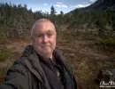 Alan Morris in a wooded area in Icy Strait Point