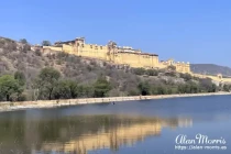 Amber Fort across Maota Lake.