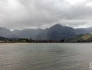 Mountain range near Hanalei Bay