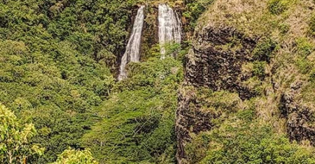 Kauai, Opaekaa Falls, Hanalei Beach.