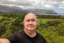 Alan Morris in Kauai.