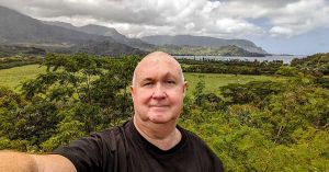 Alan Morris in Kauai.