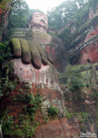 The Giant Leshan Buddha. The Giant Leshan Buddha.