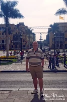 Alan Morris in Plaza Mayor. Alan Morris in Plaza Mayor.