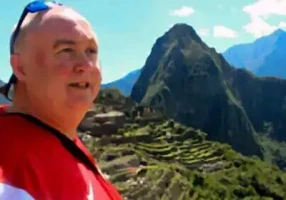 Alan Morris in Machu Picchu. Alan Morris in Machu Picchu.